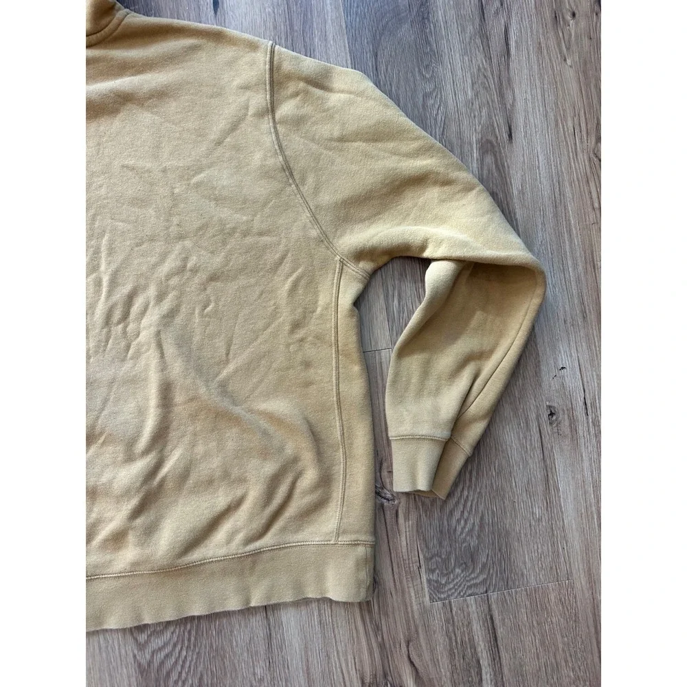 Nike Sportswear Club Fleece Hoodie Mens 3XL Mustard‎ Yellow Pullover BV2654-722